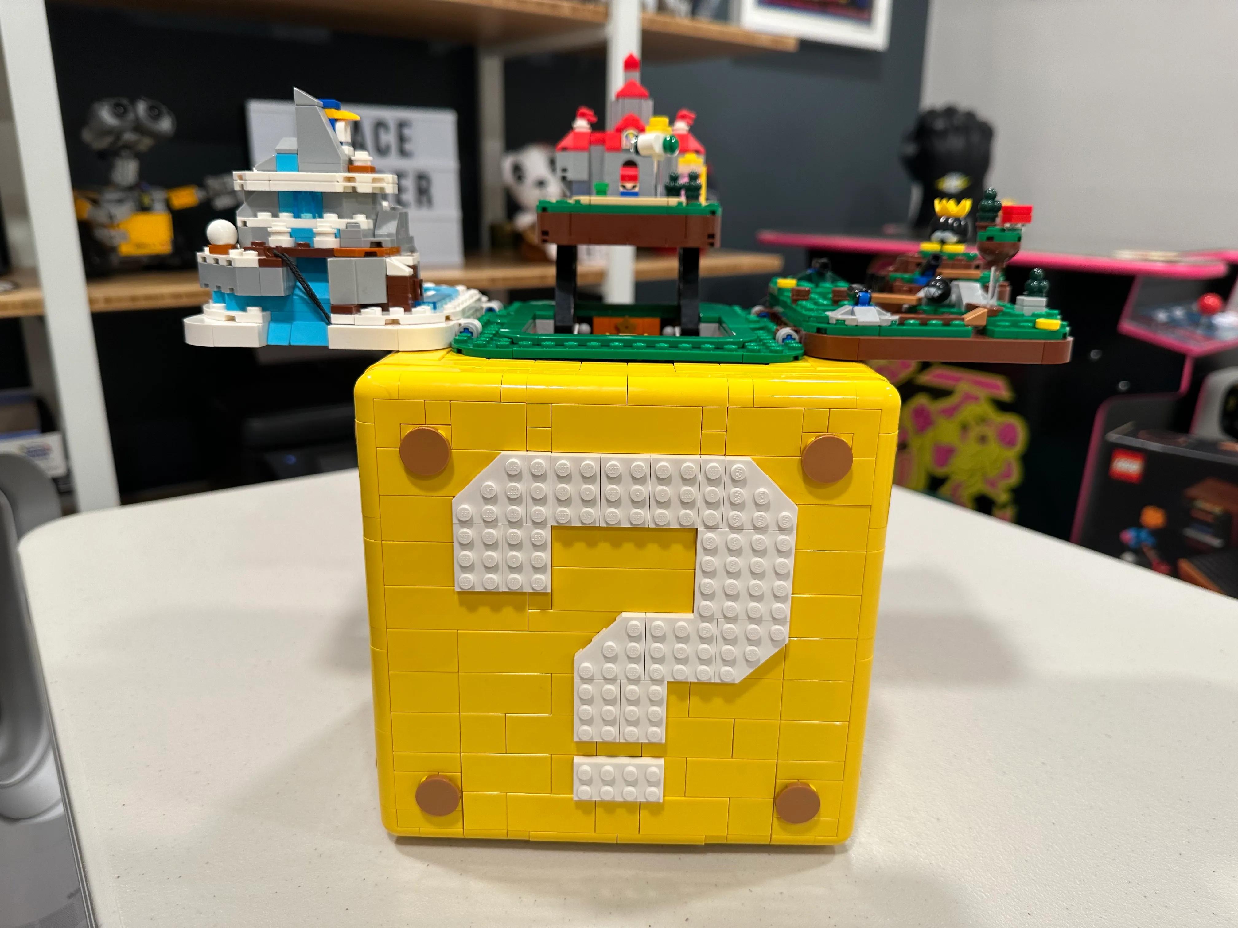 Question Block opened