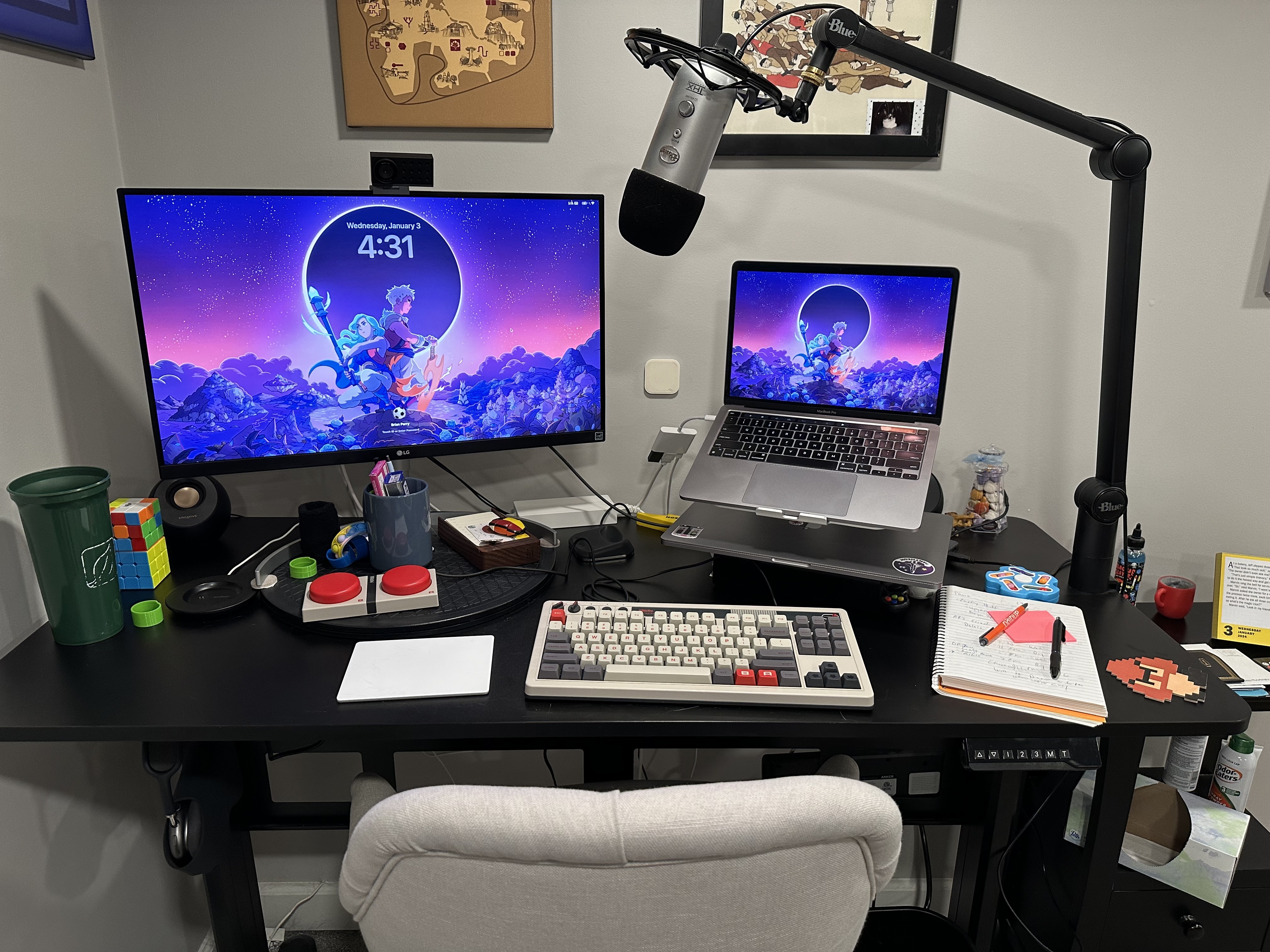 My desk setup